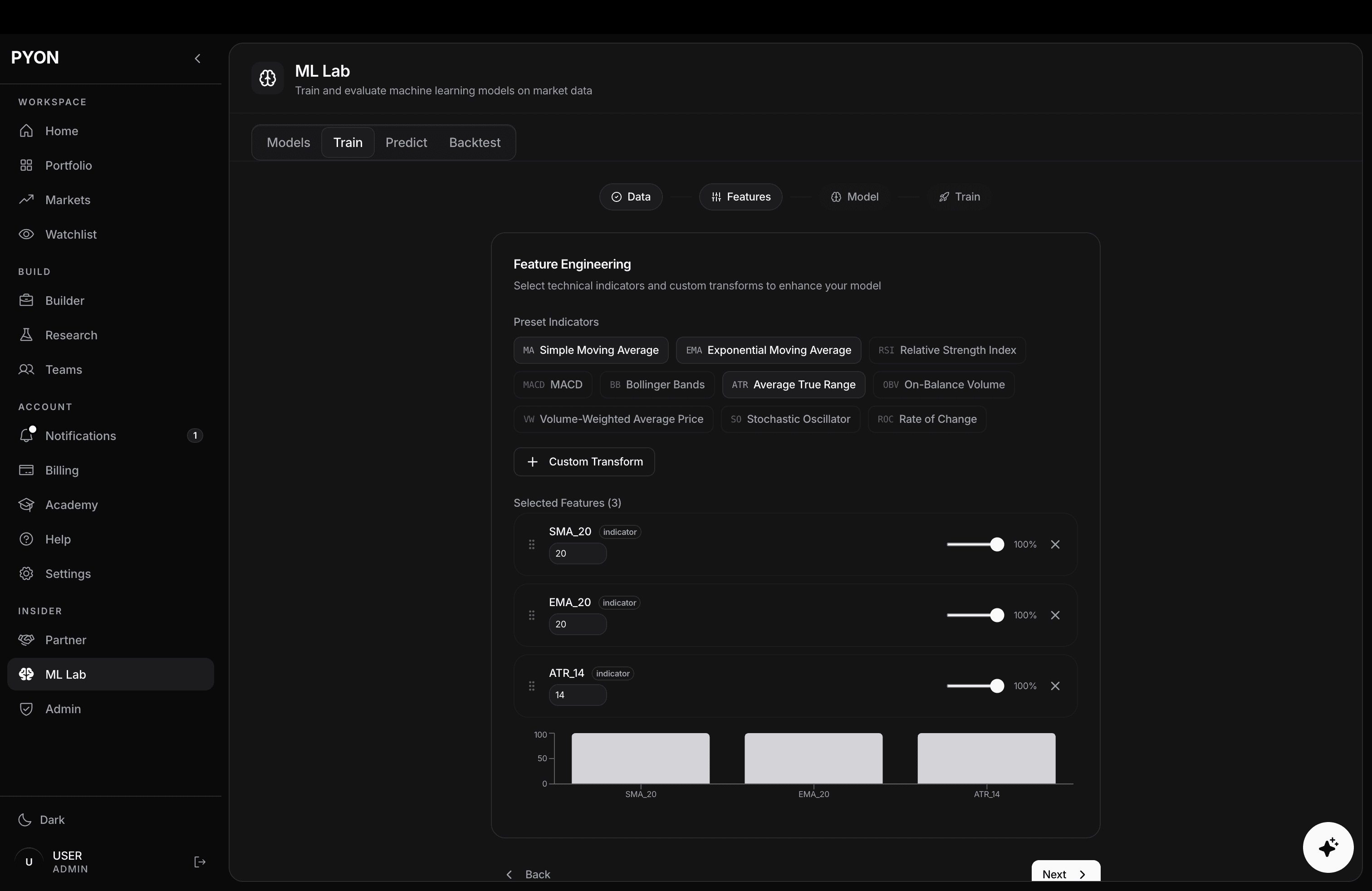 ML Lab feature engineering